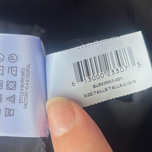 BCBGENERATION Midi Slip Dress Sz Large Lace Insert Black Slits Whimsigoth Adjust - Picture 13 of 14